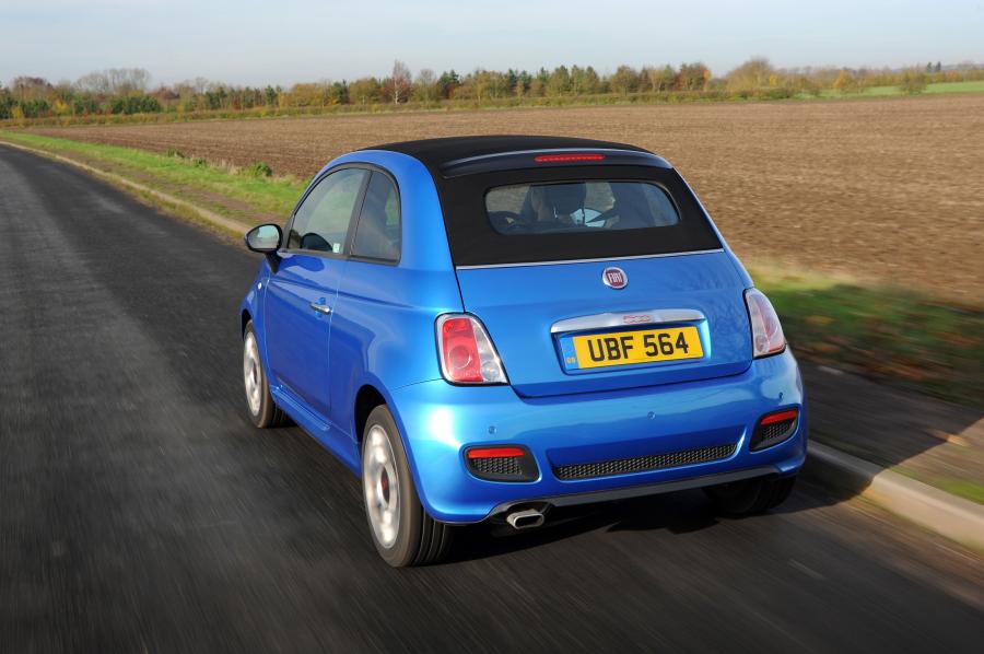  Fiat 500S Cabrio 2013 года  (UK) (фото 11 из 27)